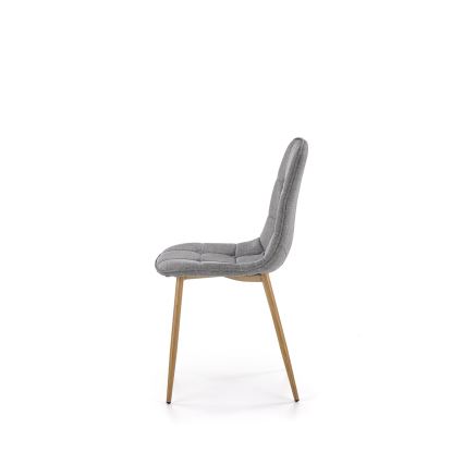 Silla de comedor VELSOR, 1 ud., gris
