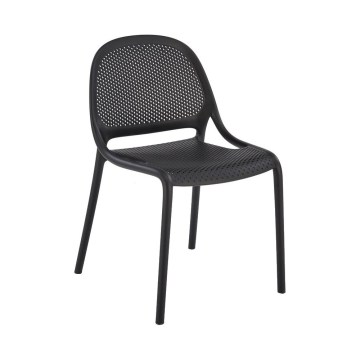 Silla de comedor VERUS 1 ud. negra