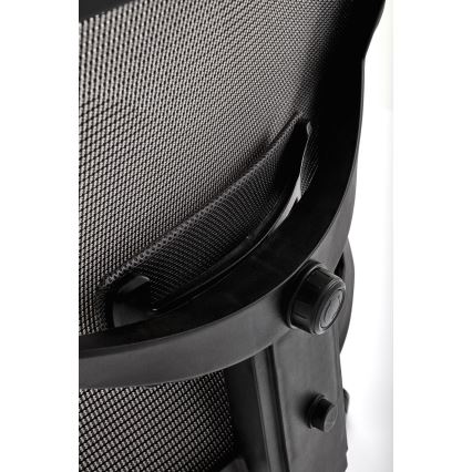 Silla de oficina ELMIR negra/gris
