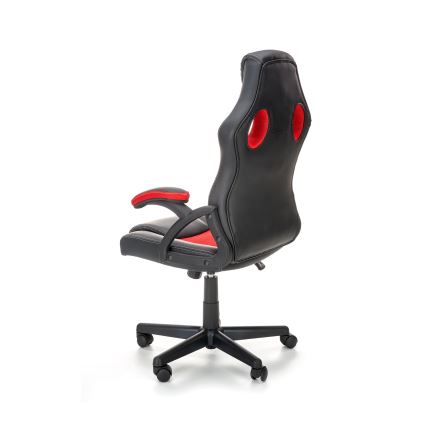 Silla de oficina KENU negra/roja