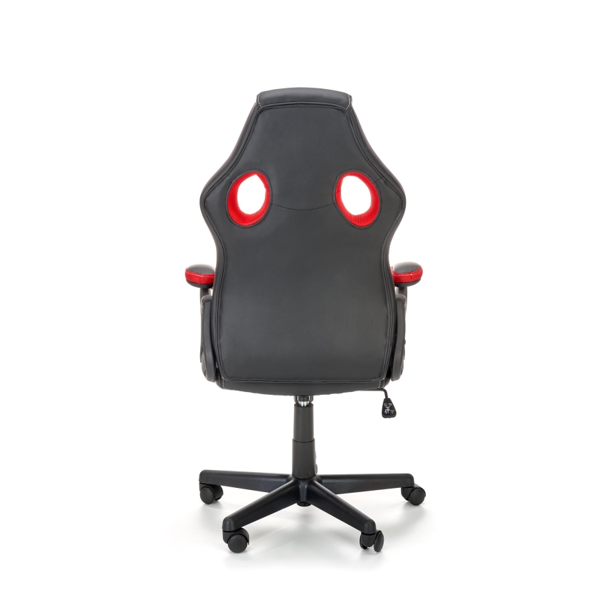 Silla de oficina KENU negra/roja