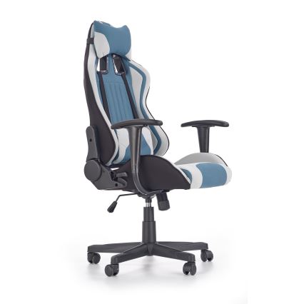 Silla de oficina KODA gris claro/azul