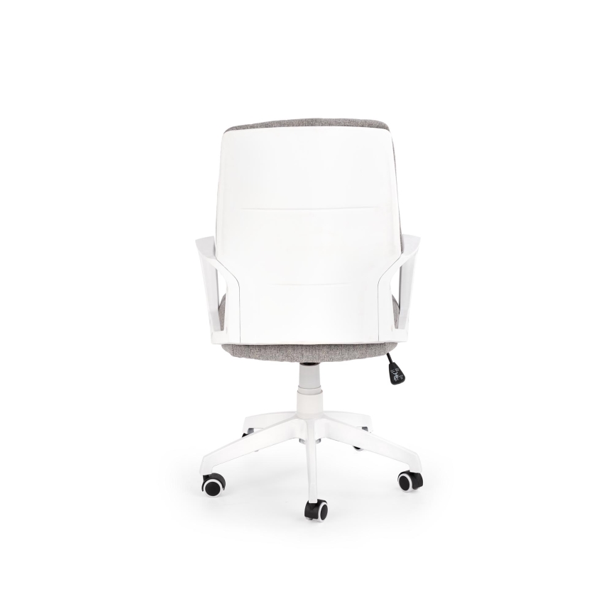 Silla de oficina LONA blanca/gris claro