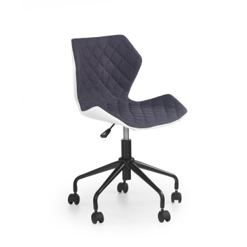 Silla de oficina MUNA blanca/gris