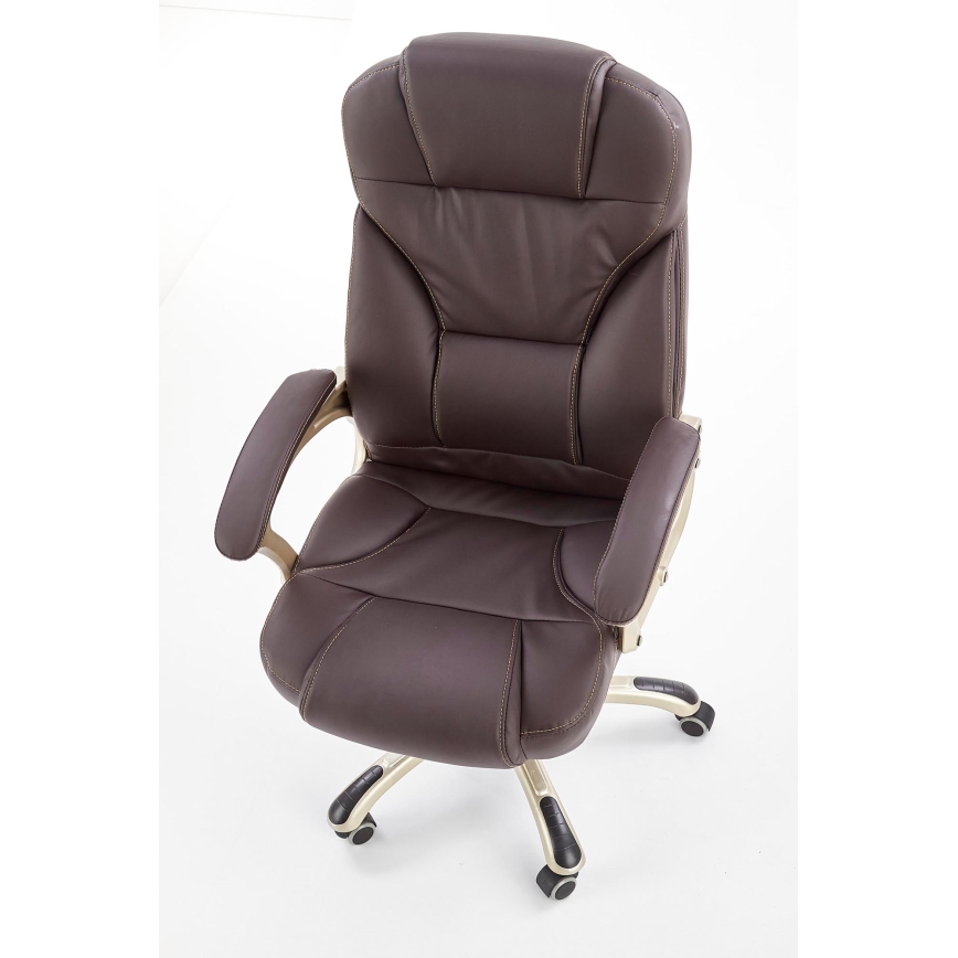 Silla de oficina PINU marrón oscuro