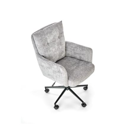 Silla de oficina SAVO gris claro