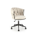 Silla de oficina TILOQ crema