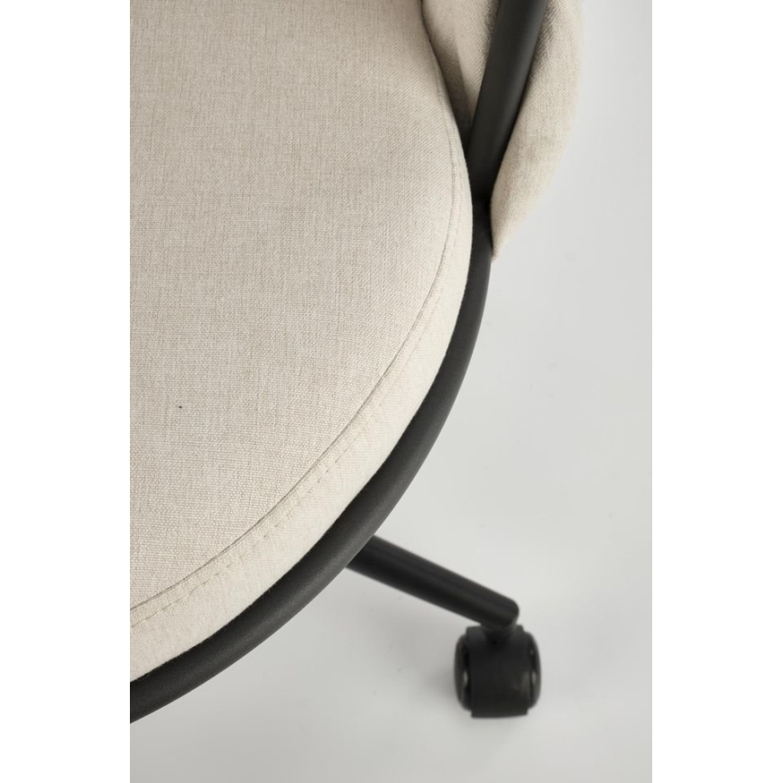 Silla de oficina TILOQ crema