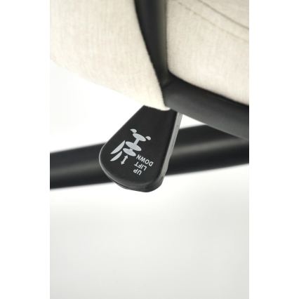 Silla de oficina TILOQ crema