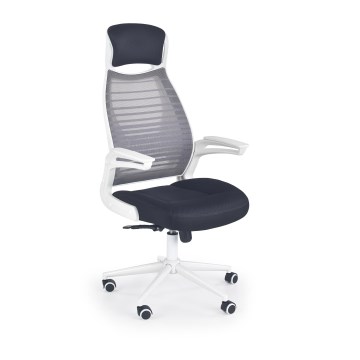 Silla de oficina TURI negra/blanca/gris