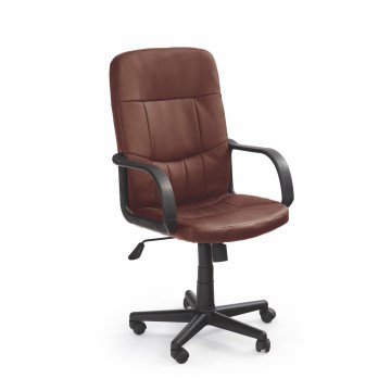 Silla de oficina ZIRUQ marrón