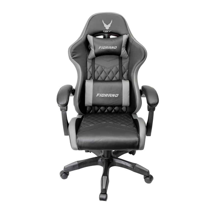 Silla gaming FIORANO negra/gris