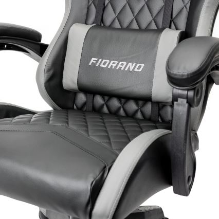 Silla gaming FIORANO negra/gris