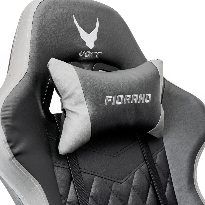 Silla gaming FIORANO negra/gris