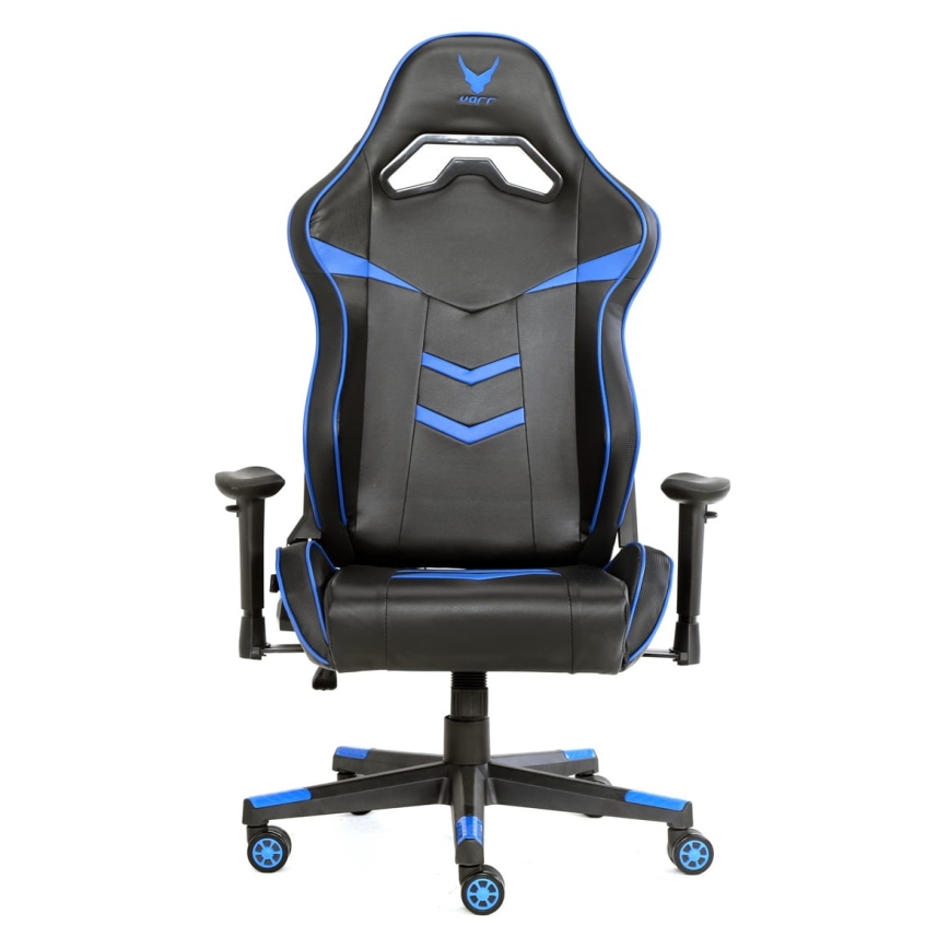 Silla gaming VARR Nascar negra/azul