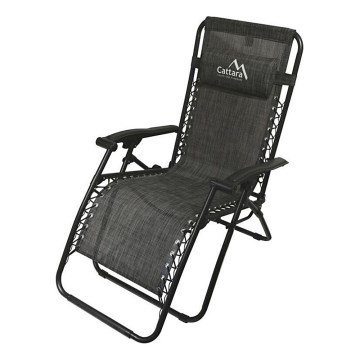 Silla plegable ajustable antracita