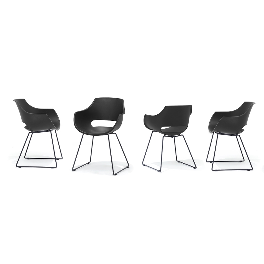 Silla ROCKY 1 unidad, negra