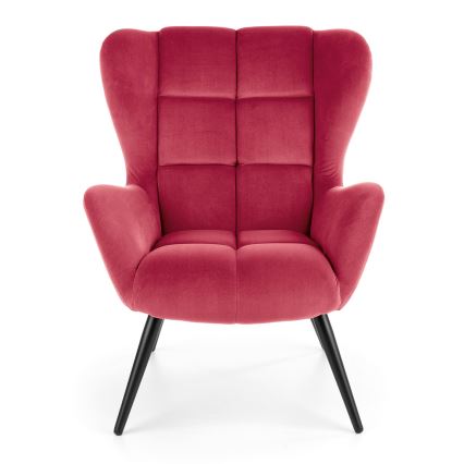 Sillón CHATEU rojo oscuro