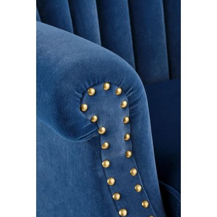 Sillón CLARUS azul oscuro