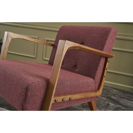 Sillón DELI rojo