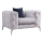 Sillón EUGEN gris claro