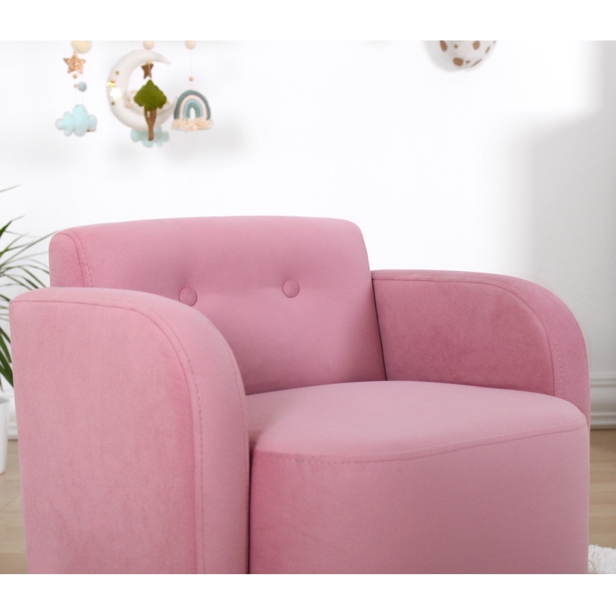 Sillón infantil DORY rosa