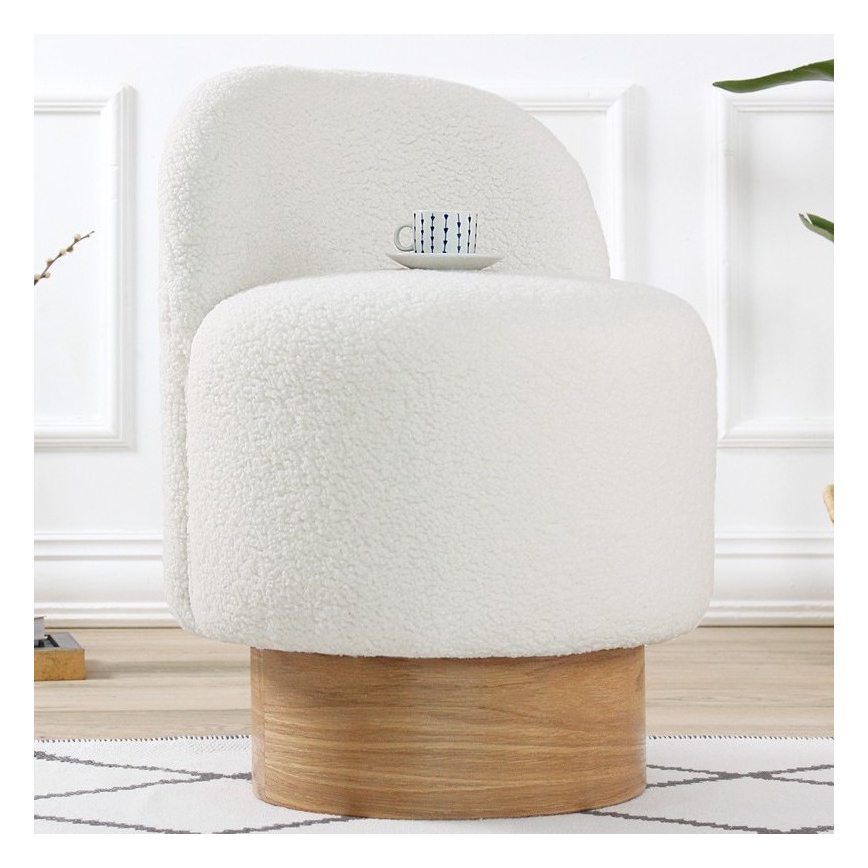 Sillón infantil RIKI 40x47 cm blanco