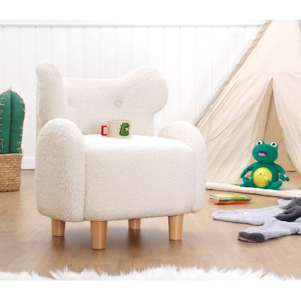 Sillón infantil TOBI blanco
