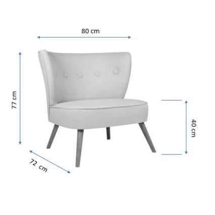 Sillón JENI azul