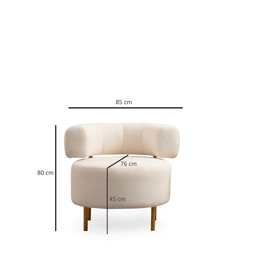 Sillón KARL blanco
