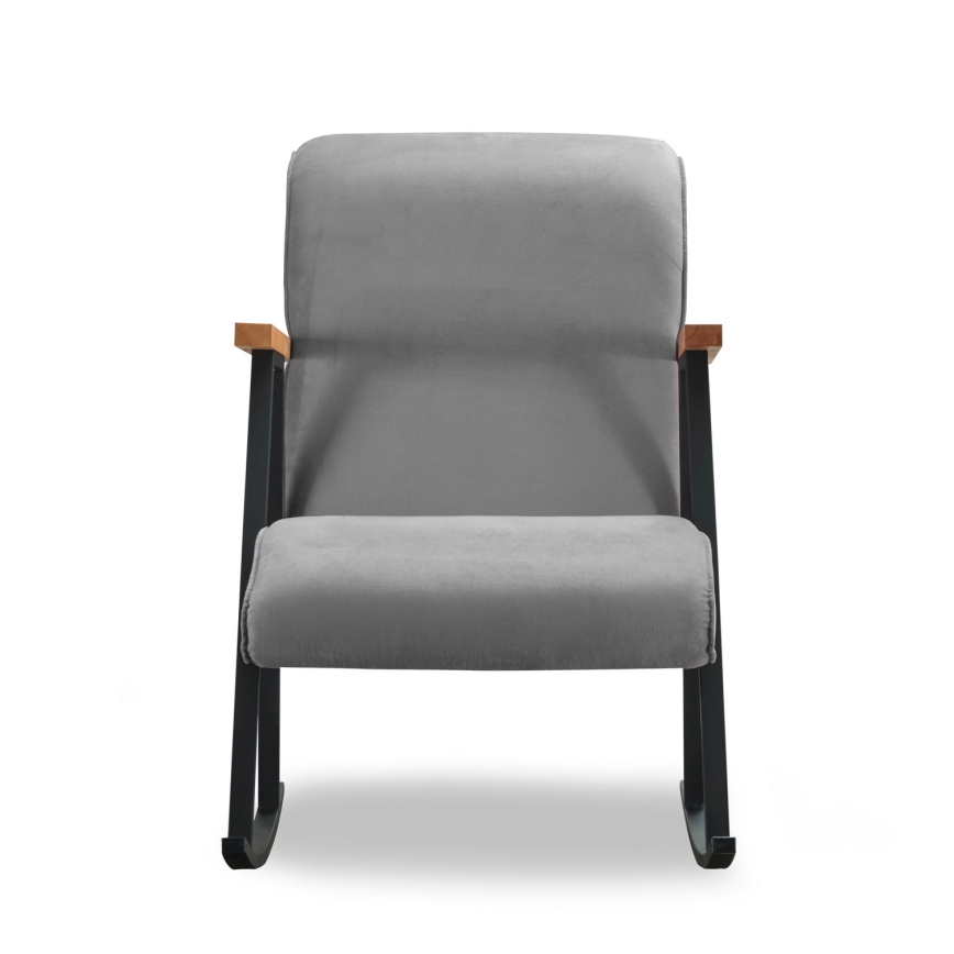 Sillón mecedor LUNI gris