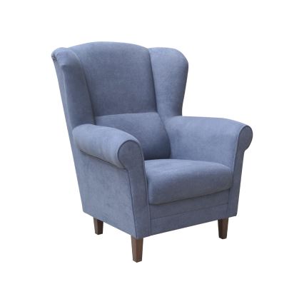 Sillón orejero GALA azul