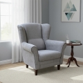 Sillón orejero GALA gris