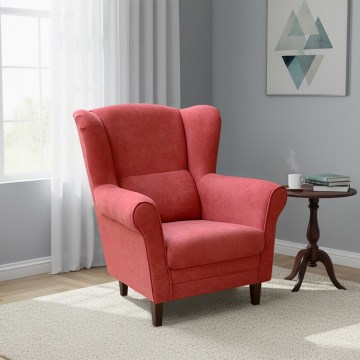 Sillón orejero GALA rojo