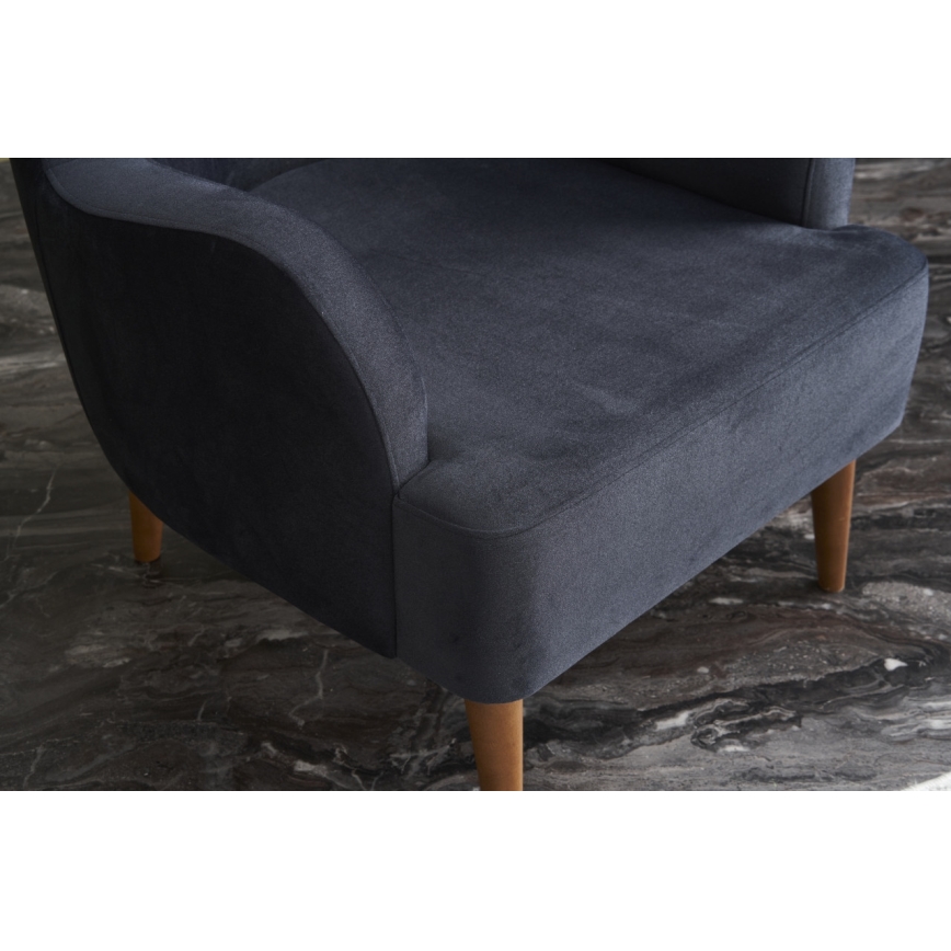 Sillón orejero NEKO antracita