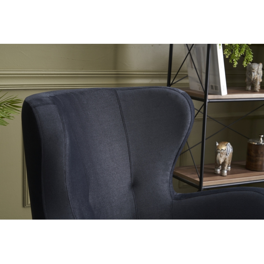 Sillón orejero NEKO antracita