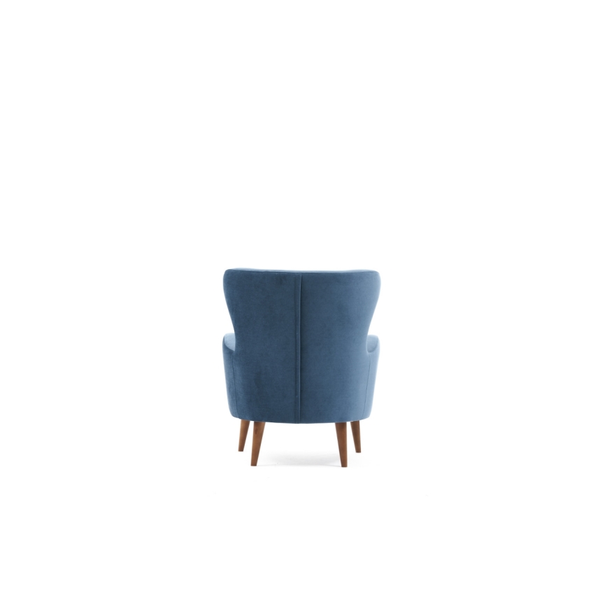 Sillón orejero NEKO azul