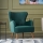 Sillón orejero NEKO verde