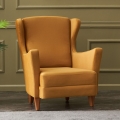 Sillón orejero NUPI amarillo