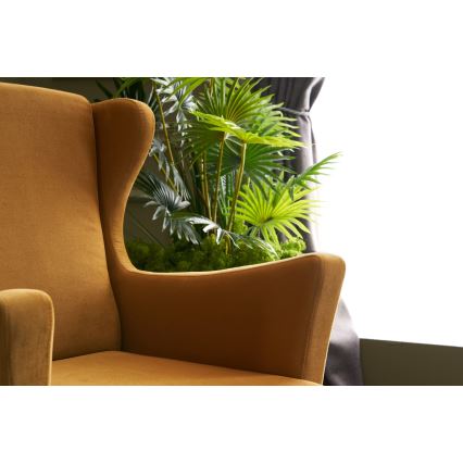 Sillón orejero NUPI amarillo