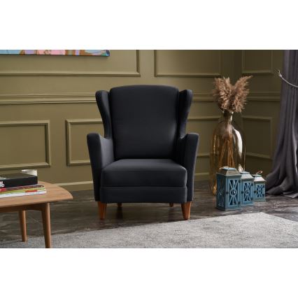 Sillón orejero NUPI antracita