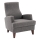 Sillón PULA gris oscuro
