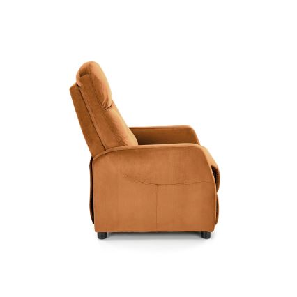 Sillón reclinable FELIPE marrón claro