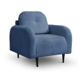 Sillón tapizado CLOUDY azul
