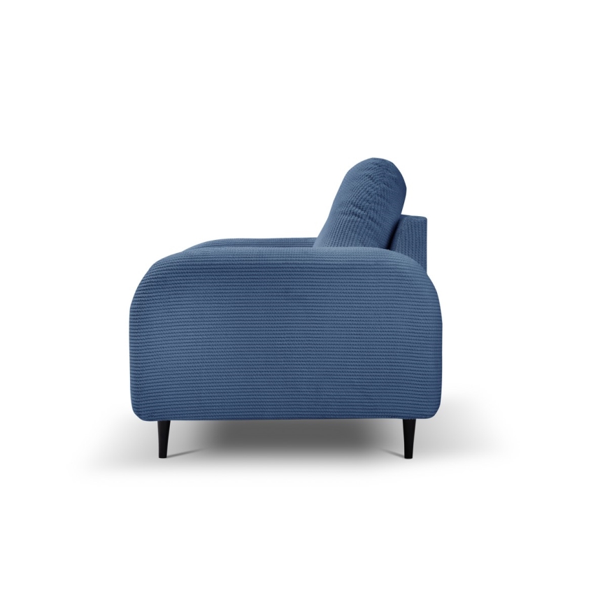 Sillón tapizado CLOUDY azul