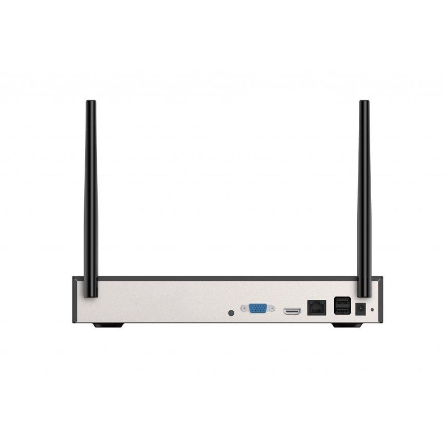 Sistema de videovigilancia inteligente + 4 cámaras con sensor 2K+ 12V IP65 Wi-Fi Tuya