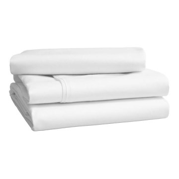SkinPro Silver - Funda antibacteriana para edredón 140x200 cm blanca