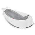 Skip Hop - Bañera infantil con almohadilla ergonómica MOBY 3 blanca