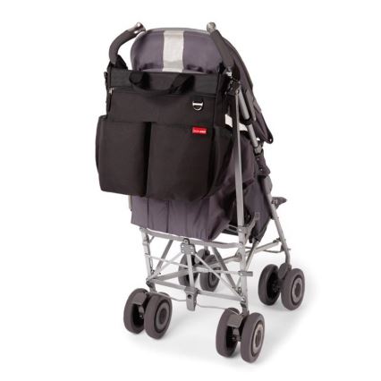Skip Hop - Bolsa de pañales para cochecito DUO SIGNATURE negra