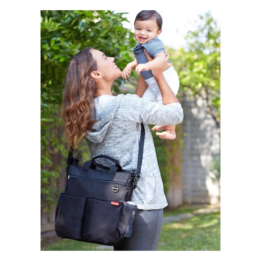 Skip Hop - Bolsa cambiador para cochecito DUO SIGNATURE negra